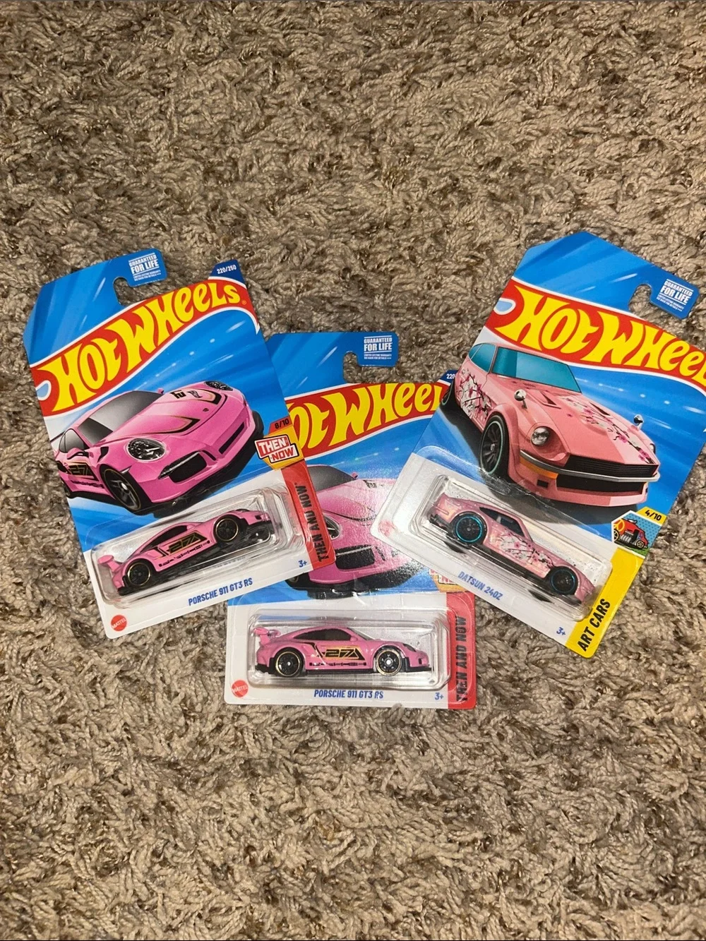Pink Die-Cast Race Car Toy - Assorted Models